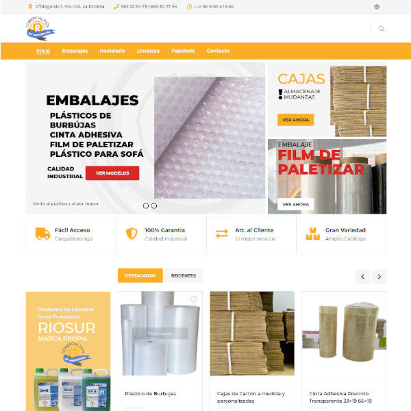 Agencia de Diseño Web y tiendas online en Huelva y Málaga, Páginas web